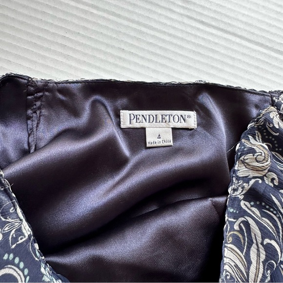 NWT Pendleton Silk lined Skirt Size 4 - Picture 4 of 6